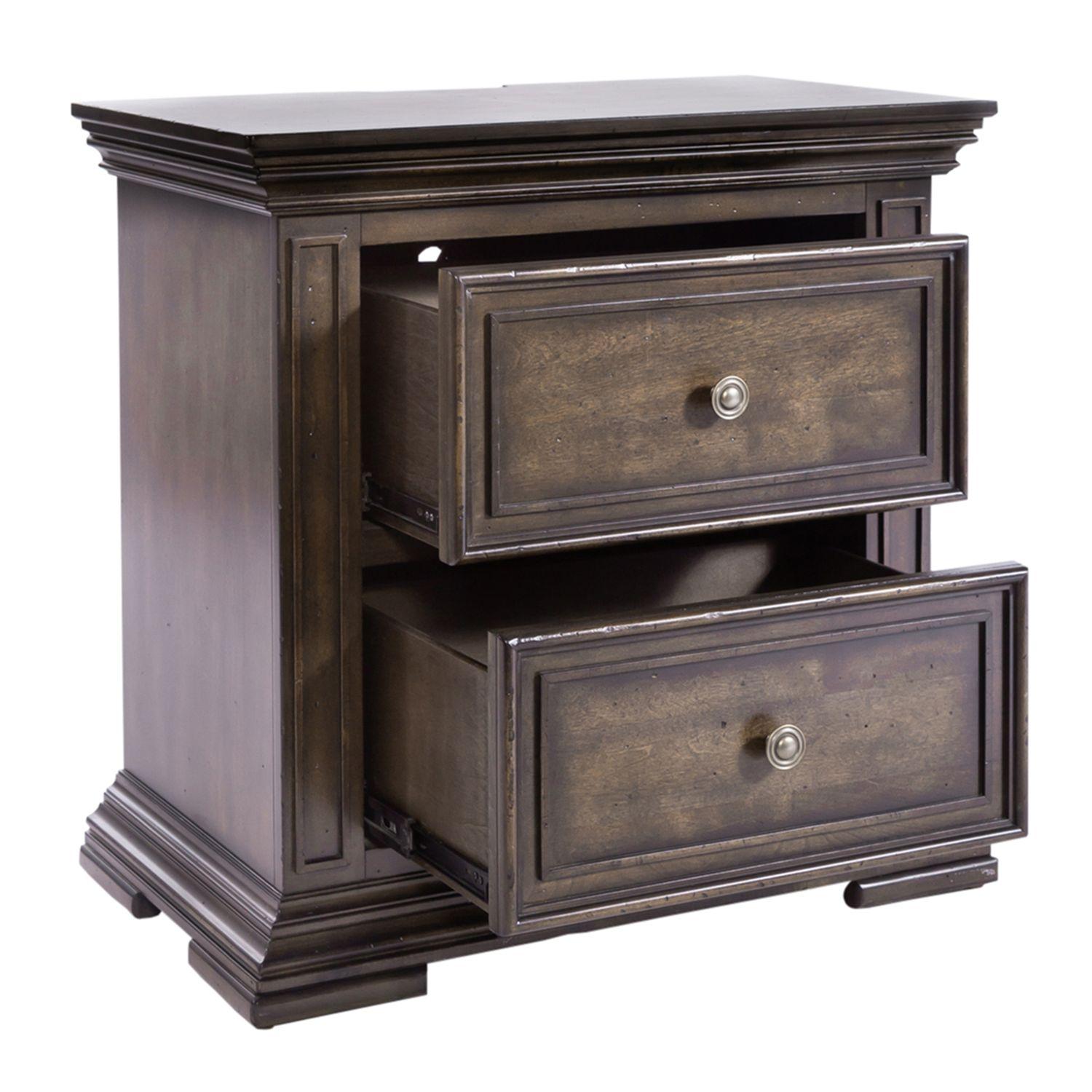 

    
Liberty Furniture Big Valley (361-BR) Nightstand Brown 361-BR61
