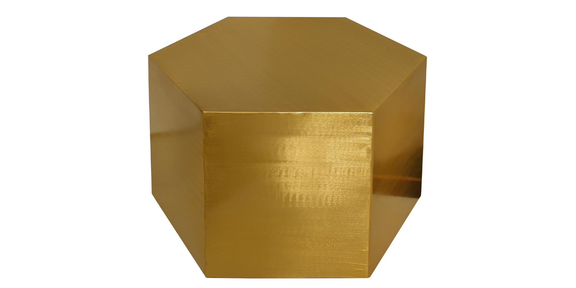 

        
094308252186Brushed Gold Modular Coffee Table HEXAGON 292-CT-3PC Meridian Contemporary
