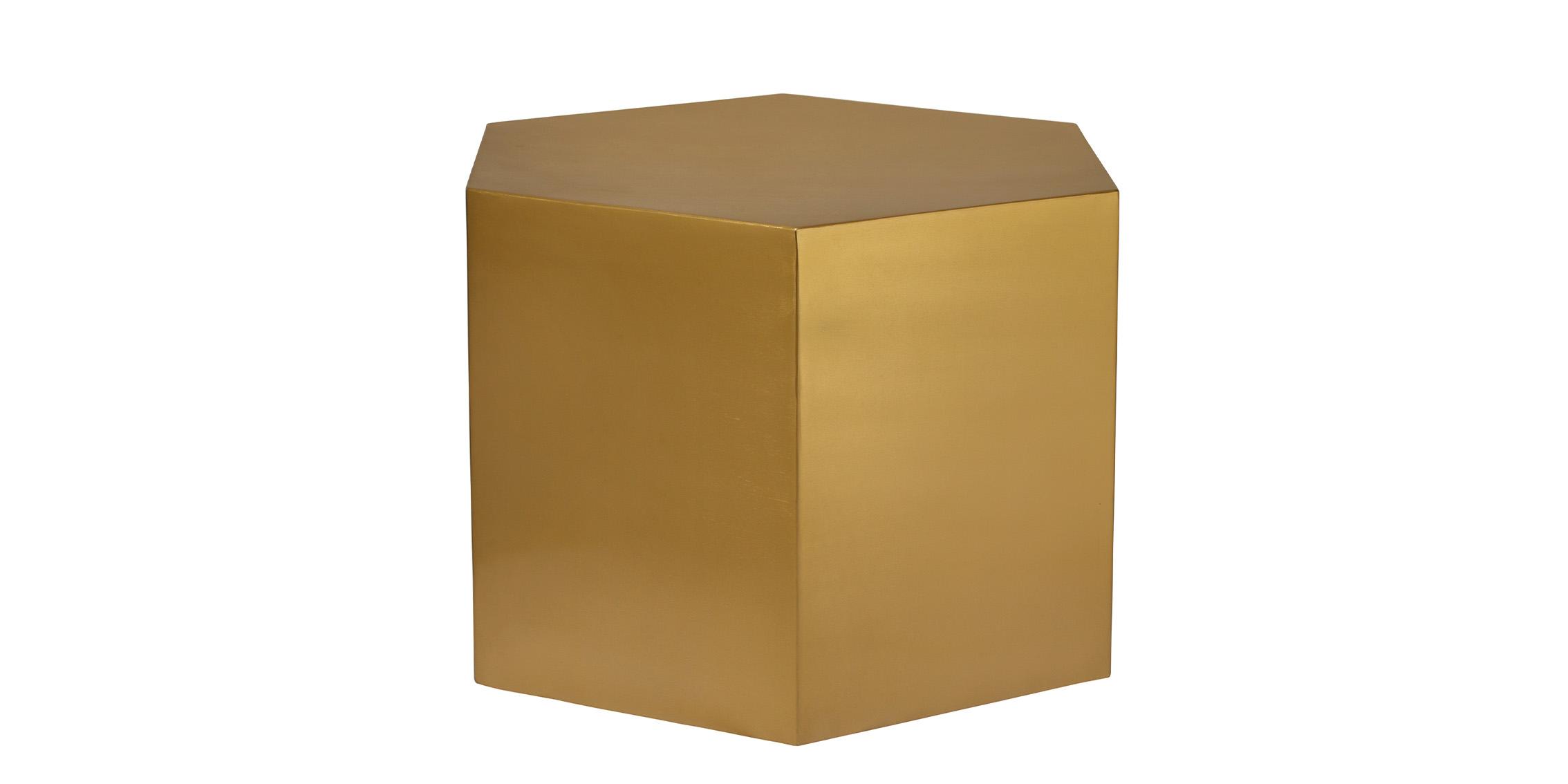 Contemporary, Modern Coffee Table HEXAGON 292-CT 292-CT in Gold 