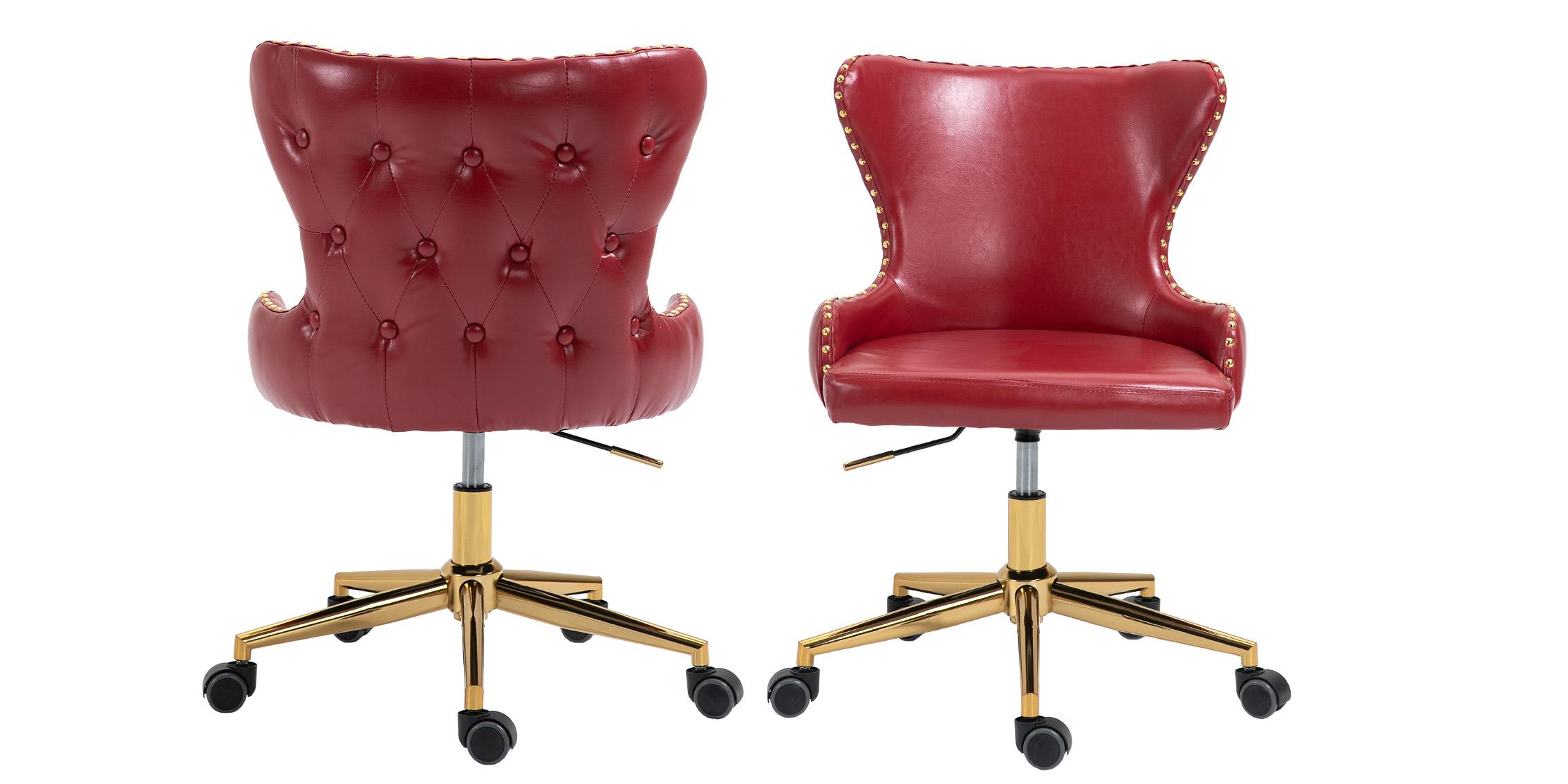

    
Meridian Furniture HENDRIX 167Red Office Chair Gold/Burgundy 167Red
