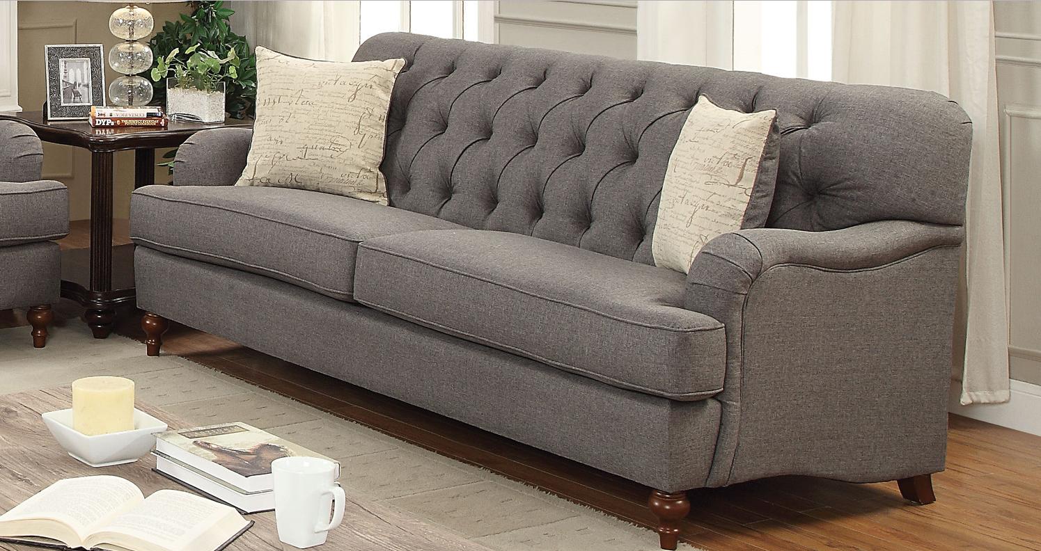 

        
Acme Furniture Alianza Sofa Loveseat Dark Gray Fabric 00840412071331
