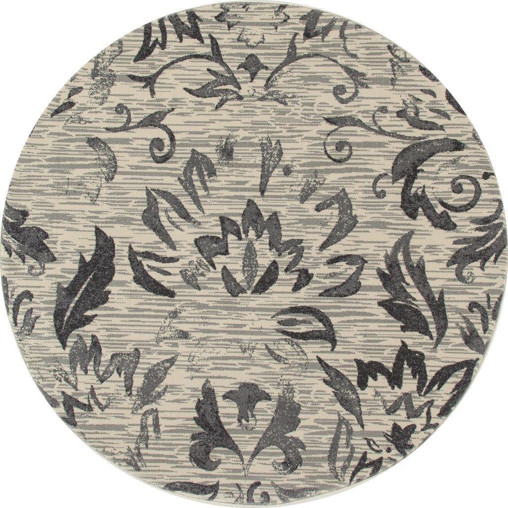 

    
Cachi Faded Beauty Cream 5 ft. 3 in. Round Area Rug by Art Carpet
