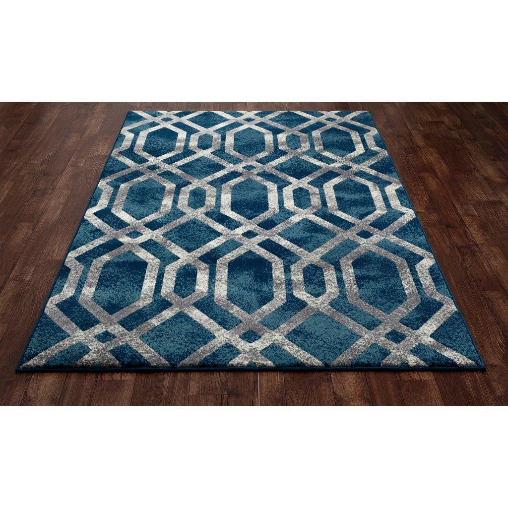 

    
Art Carpet Cachi Fretwork Area Rug Blue OJAR00041115
