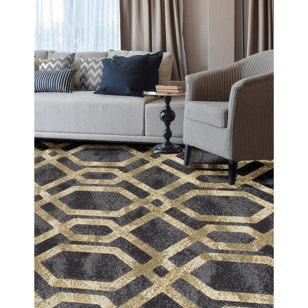 

    
Cachi Fretwork Light Yellow 3 ft. 11 in. x 5 ft. 11 in. Area Rug by Art Carpet
