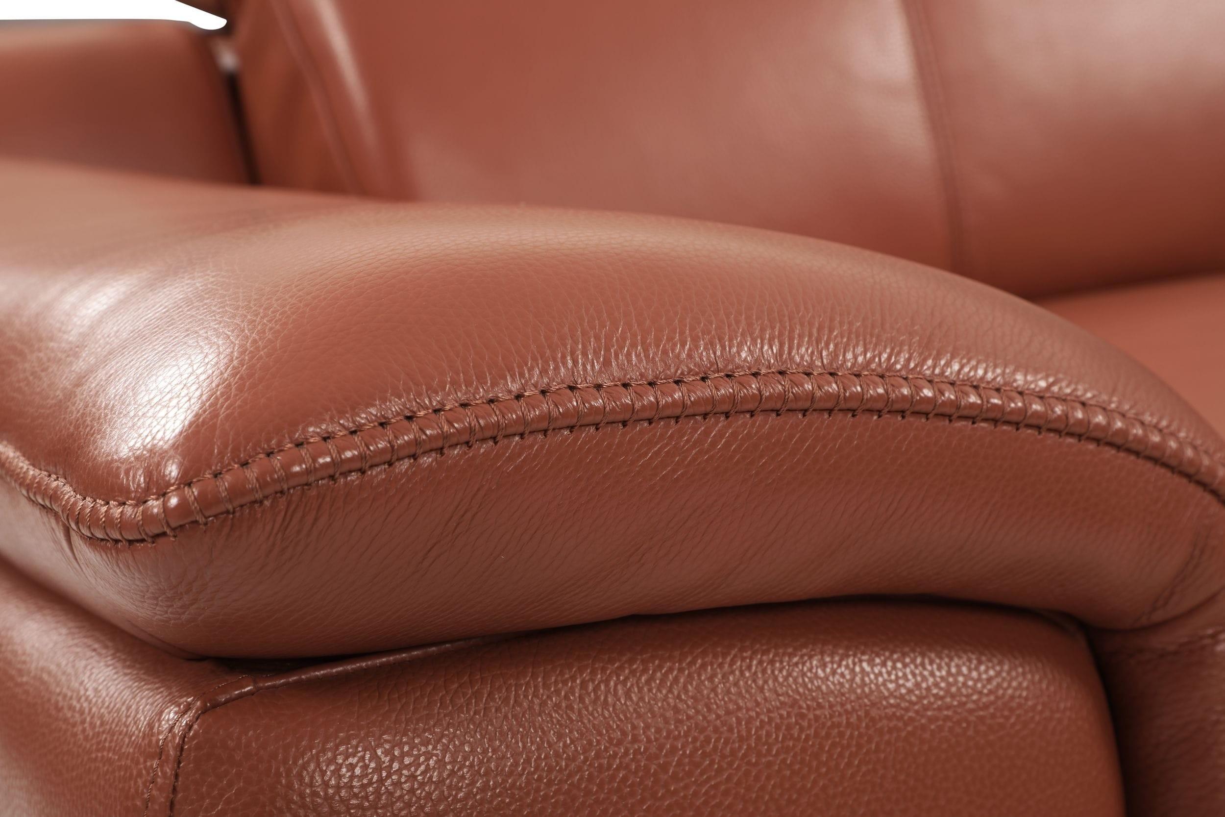 

    
 Shop  CAMEL Color Leather Power Reclining Sofa Set 2Pcs Modern 9762 Global United
