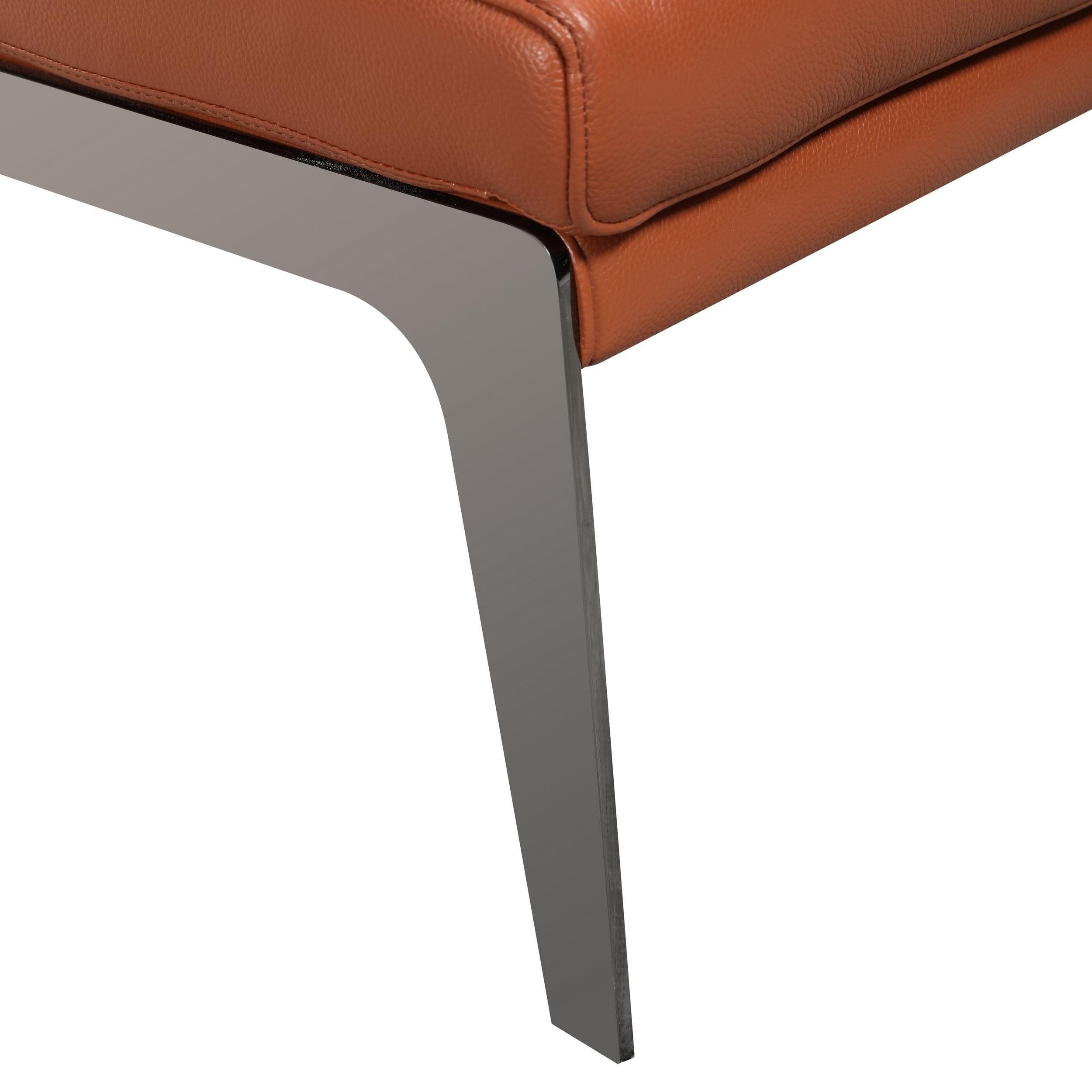 

    
C81-CAMEL-CH Camel Genuine Italian Leather Accent Chair Contemporary Global United C81
