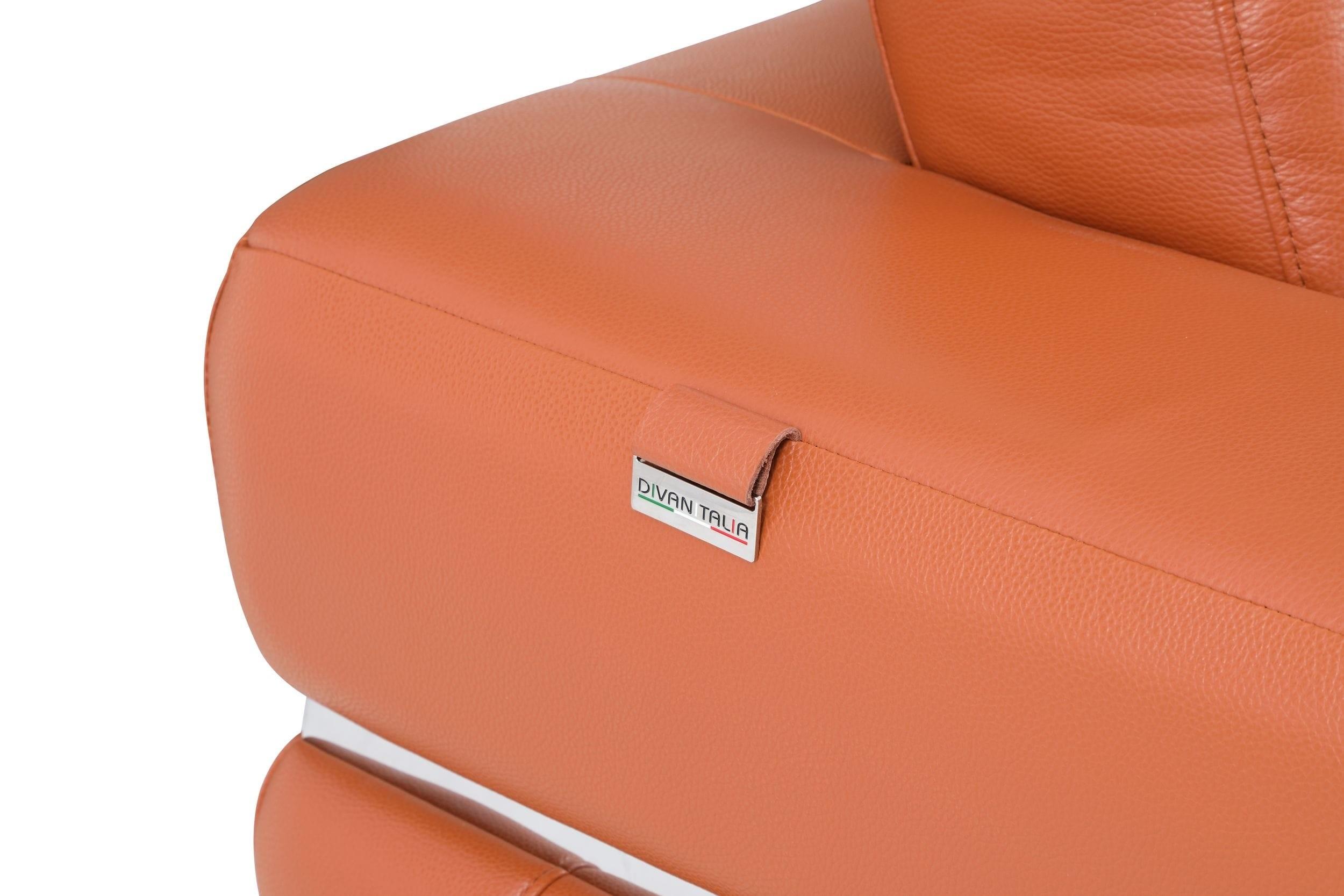 

    
904-CAMEL-S Camel Genuine Italian Leather Sofa Contemporary 904 Global United
