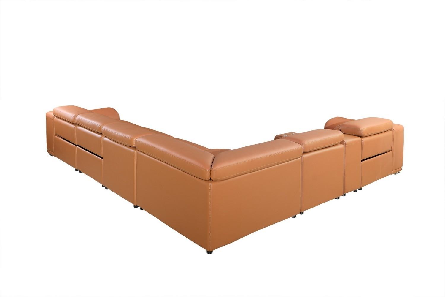 

    
Global United 9762 Reclining Sectional Camel 9762-CAMEL-4PWR-8PC
