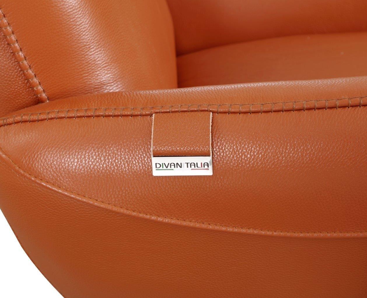 

    
 Order  ORANGE Italian Top Grain Leather Swivel Lounge Chair C74-ORANGE-CH Global United
