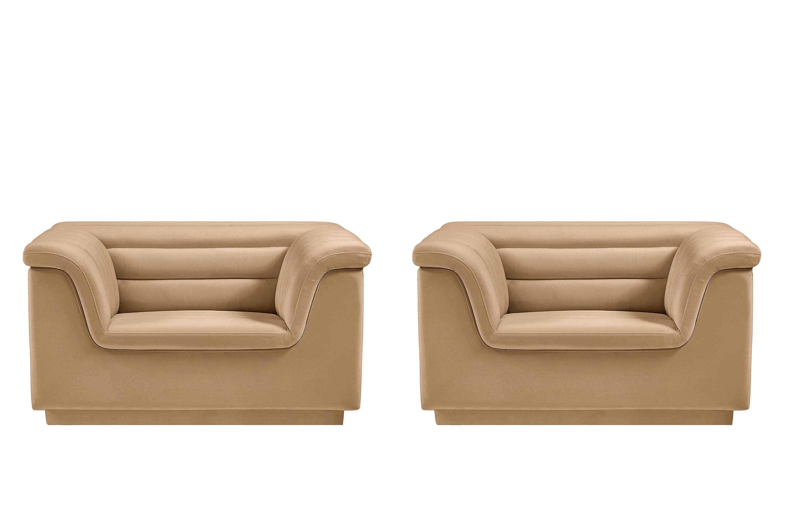 

    
Meridian Furniture CASCADE 192Camel-C-Set Arm Chair Set Camel 192Camel-C-Set-2
