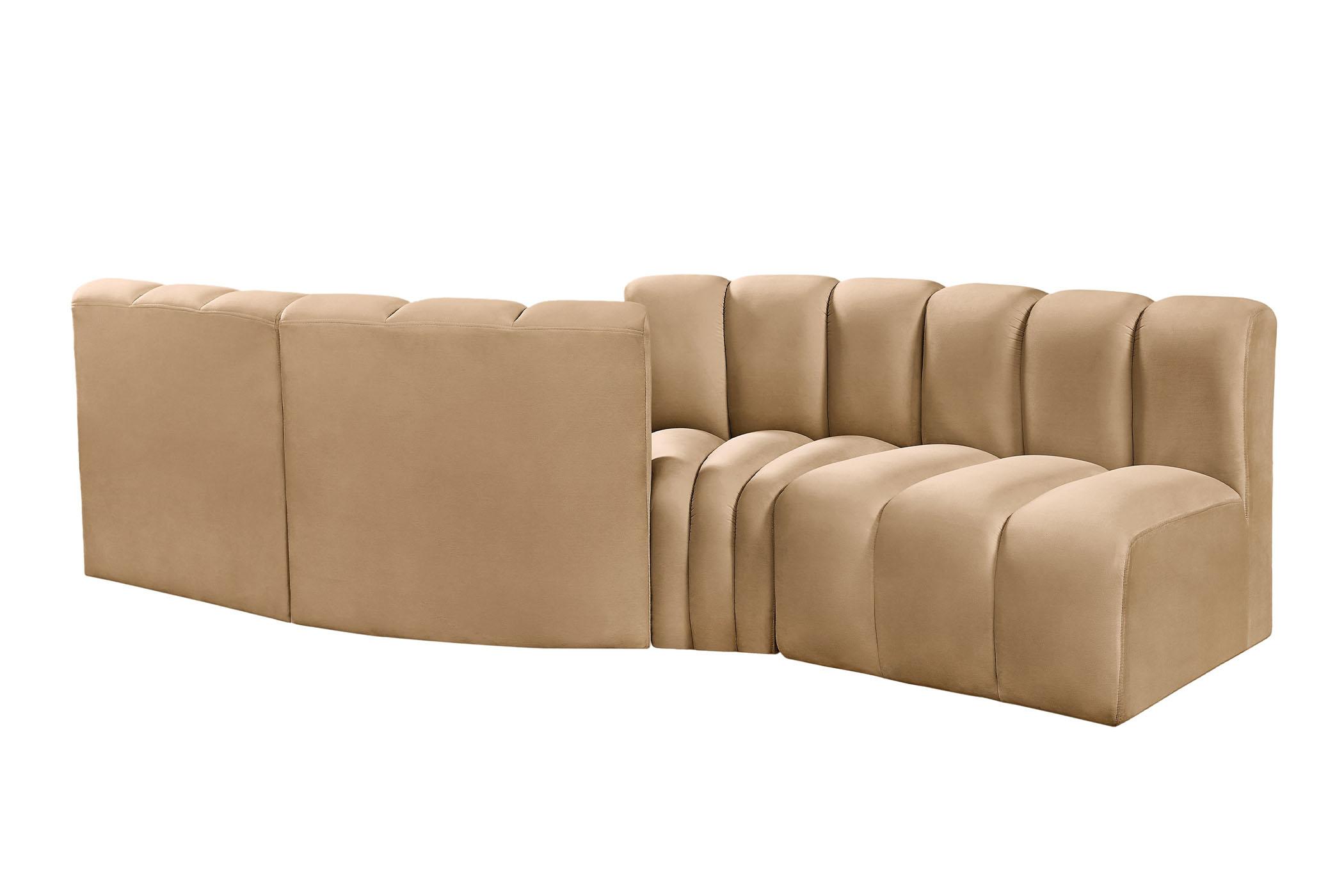 

    
103Camel-S4A Meridian Furniture Modular Sectional Sofa

