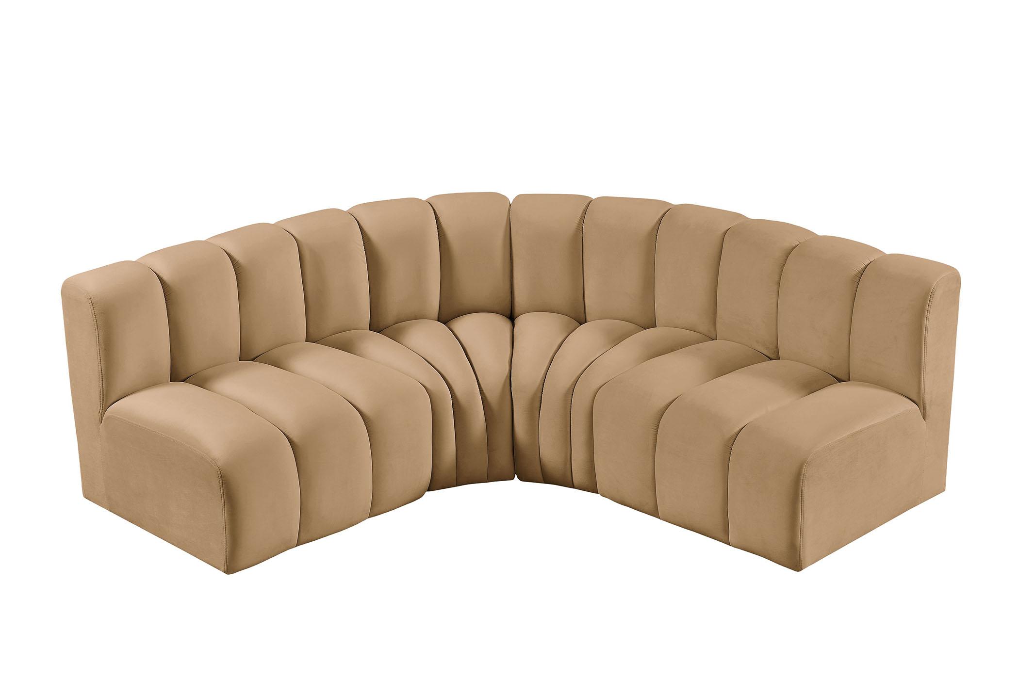 

    
Meridian Furniture ARC 103Camel-S4B Modular Sectional Sofa Camel 103Camel-S4B

