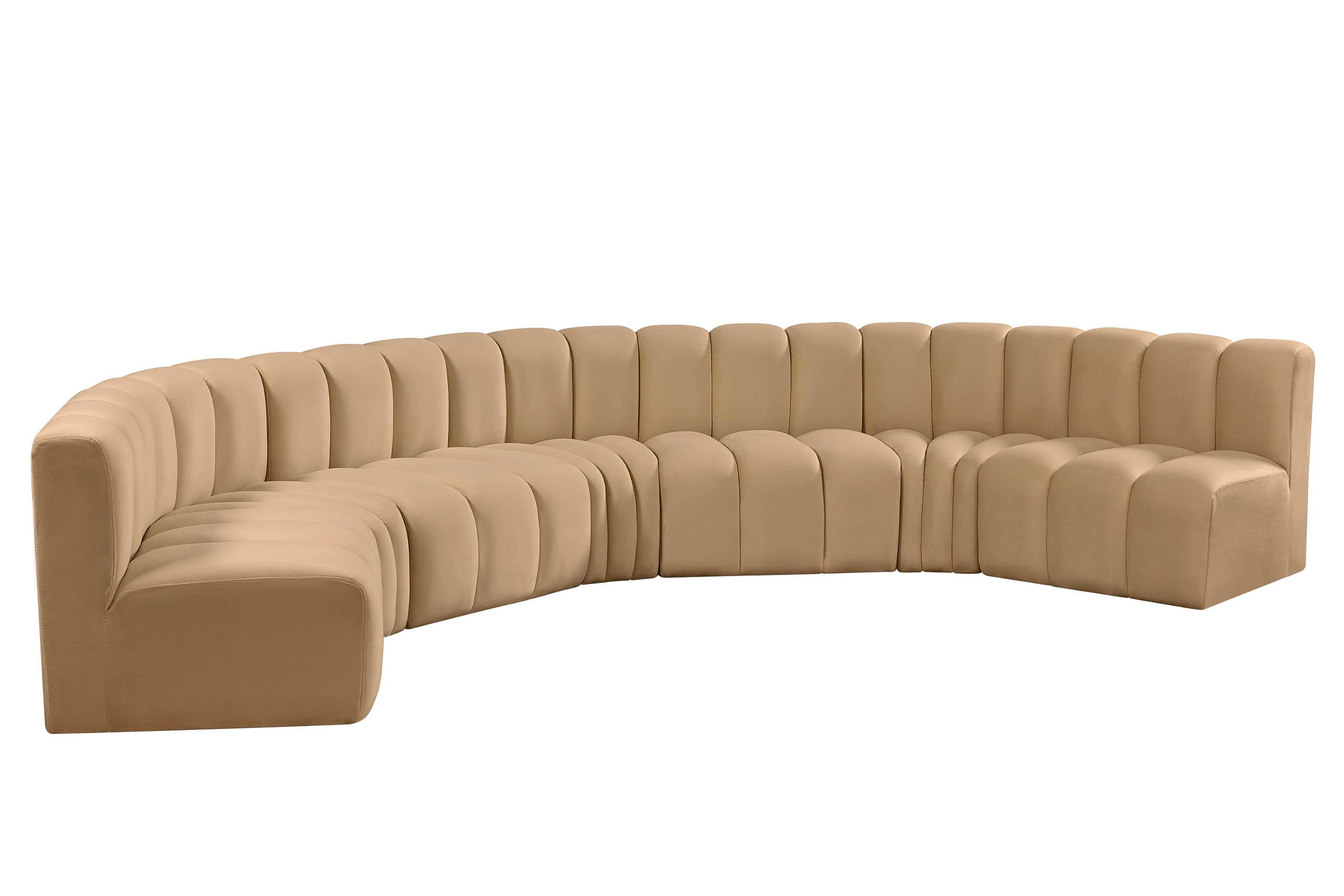 

    
103Camel-S7B Meridian Furniture Modular Sectional Sofa
