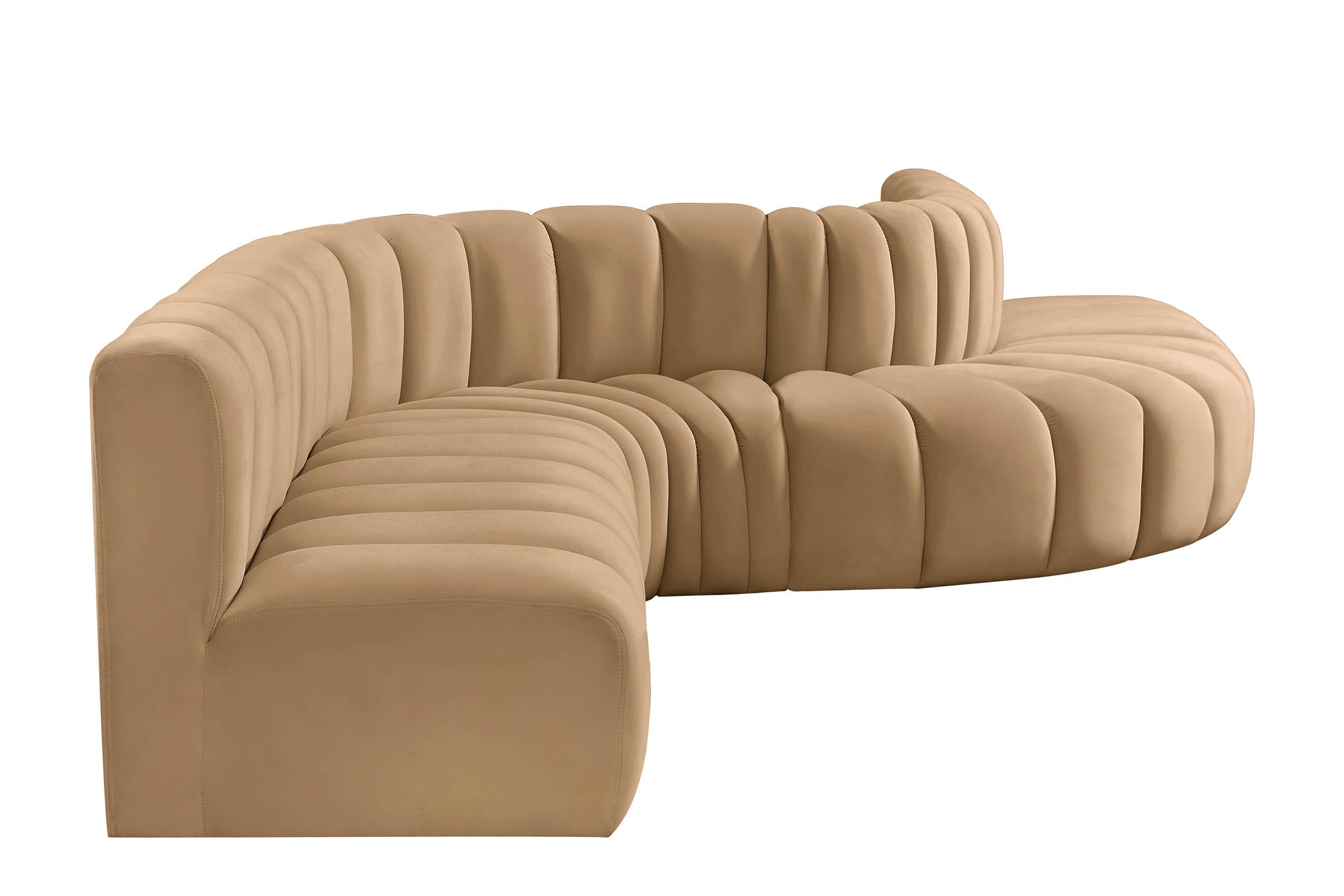 

    
103Camel-S7C Meridian Furniture Modular Sectional Sofa

