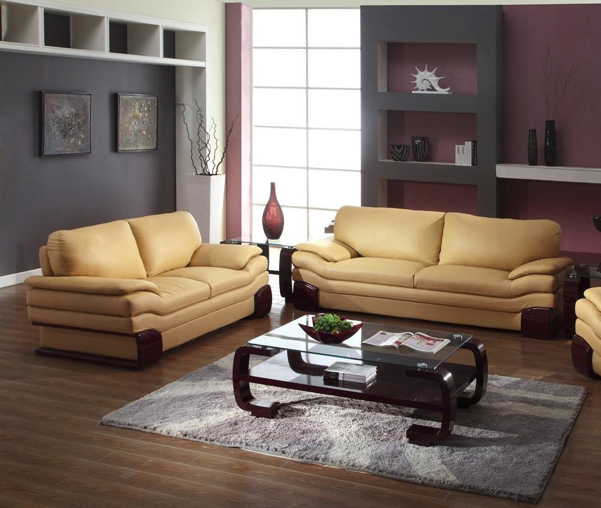 

    
Cappuccino Leather Sofa & Loveseat Set 2Pcs U728 Global United Contemporary
