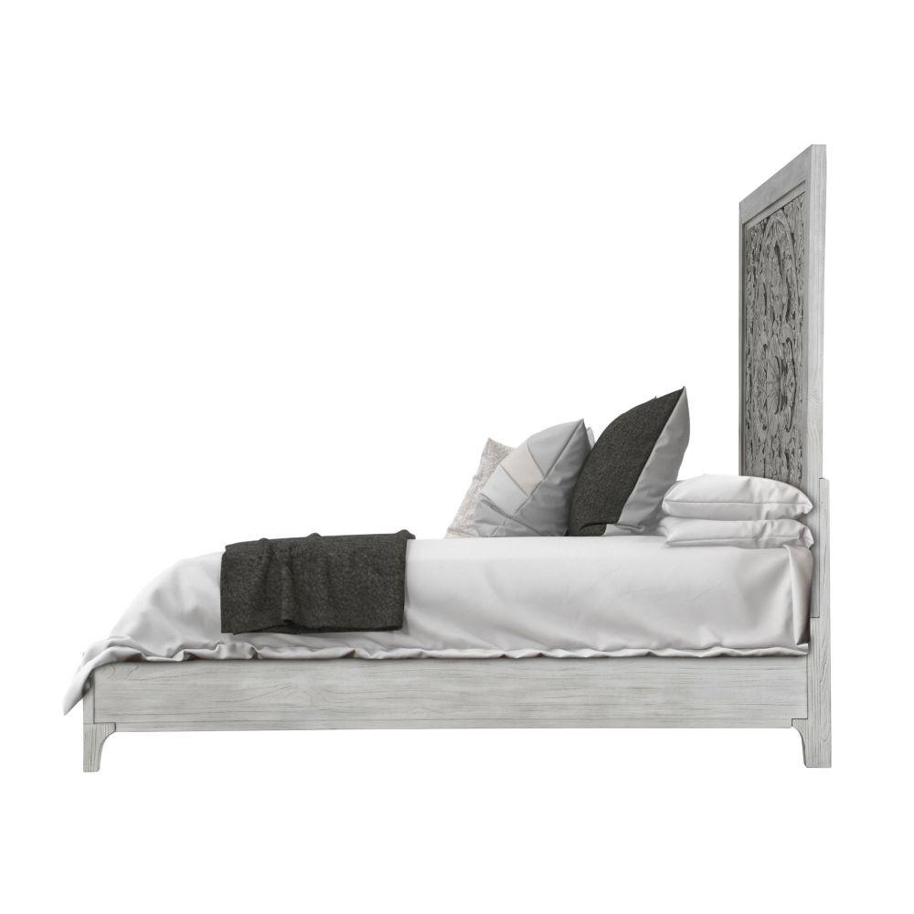 

    
1JQ9H7-NDM-4PC Modus Furniture Platform Bedroom Set
