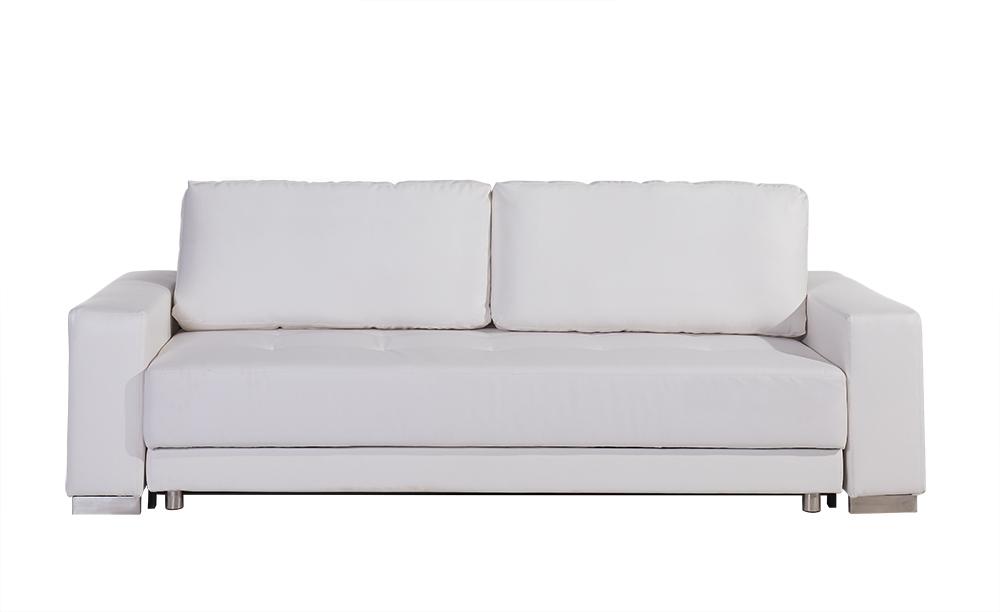 

    
Casabianca CLOE Contemporary White  Eco-Leather Sofa Bed
