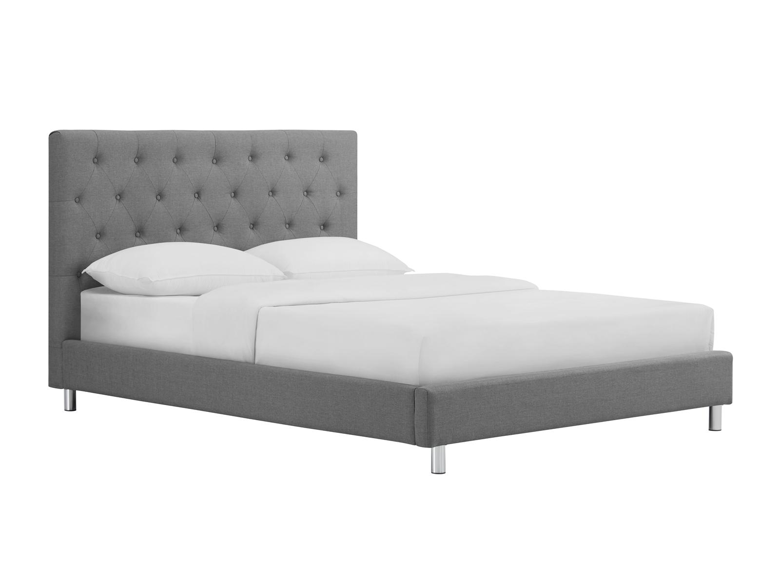 

    
Casabianca MILES II Contemporary Grey Fabric Upholstery Queen Size Bed
