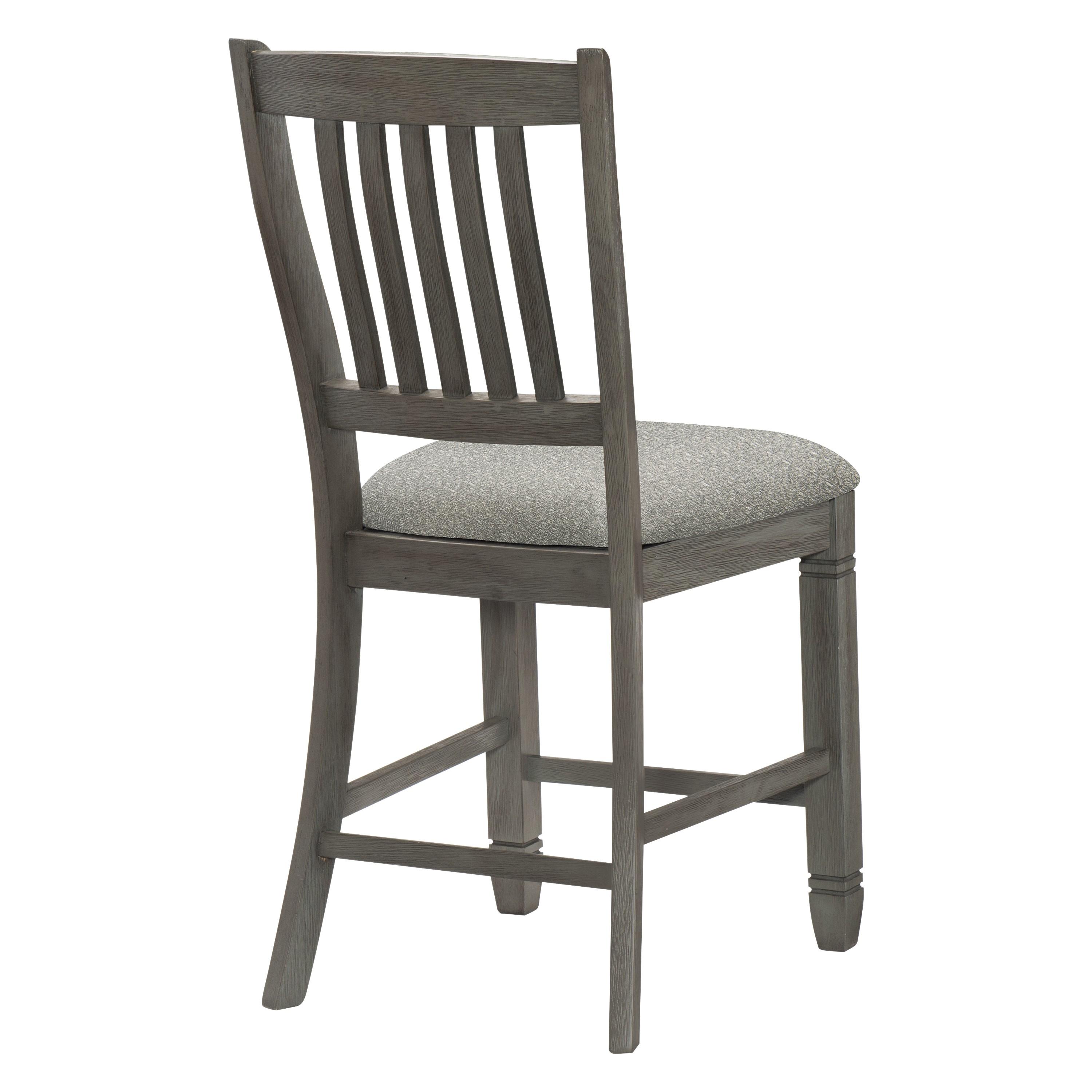 

    
Homelegance 5627GY-24 Granby Counter Height Chair Gray 5627GY-24
