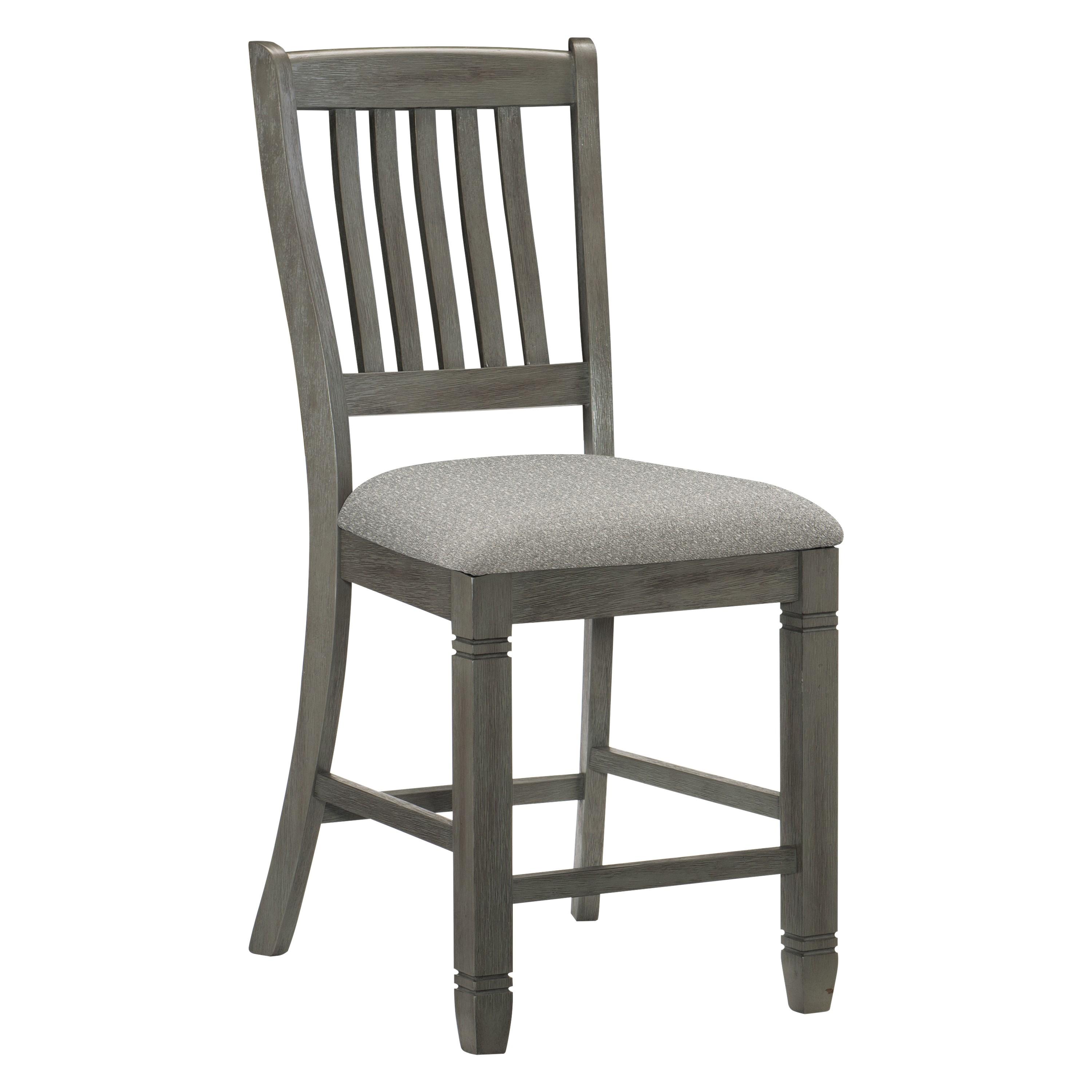 Casual Counter Height Chair 5627GY-24 Granby 5627GY-24 in Gray 