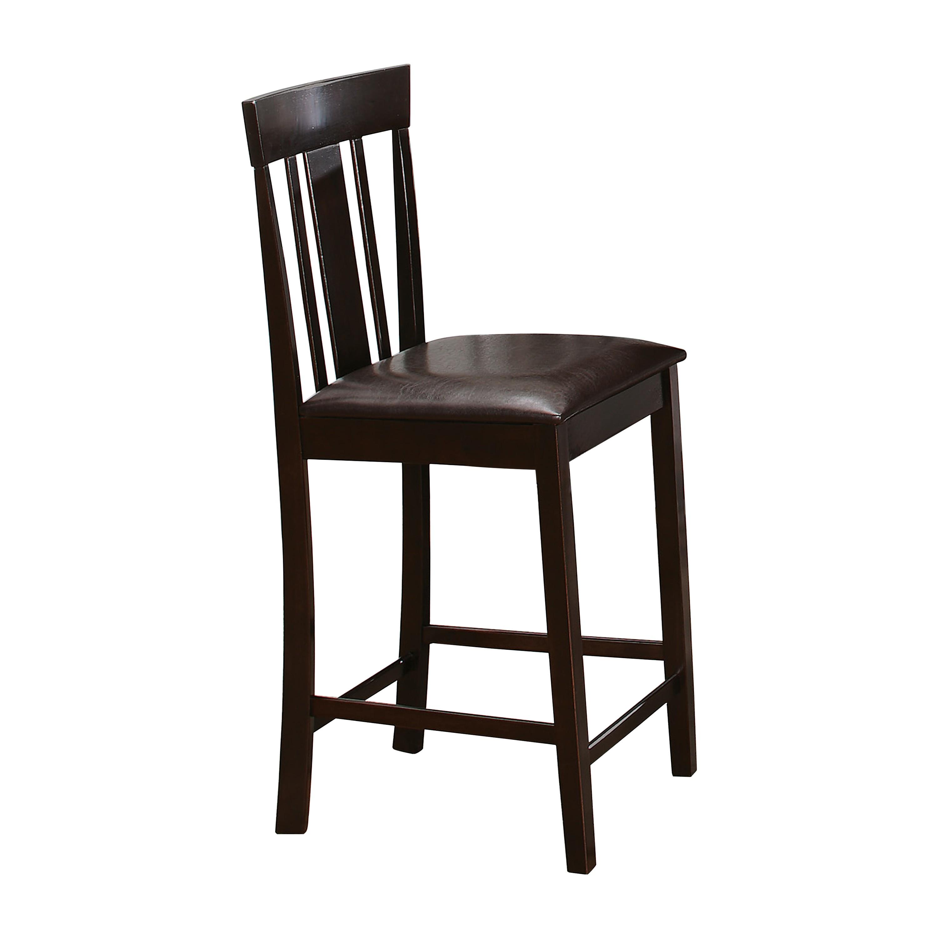 

    
Homelegance 5460-24 Diego Counter Height Chair Espresso 5460-24

