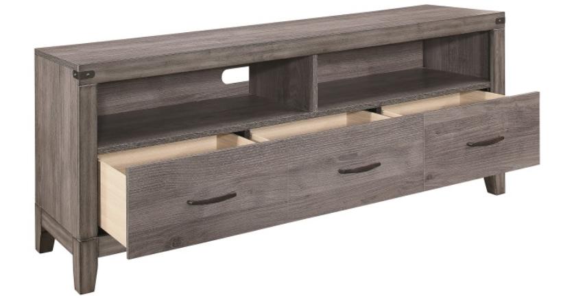 

    
Homelegance 20420-66T Woodrow Collection Tv Console Gray 20420-66T
