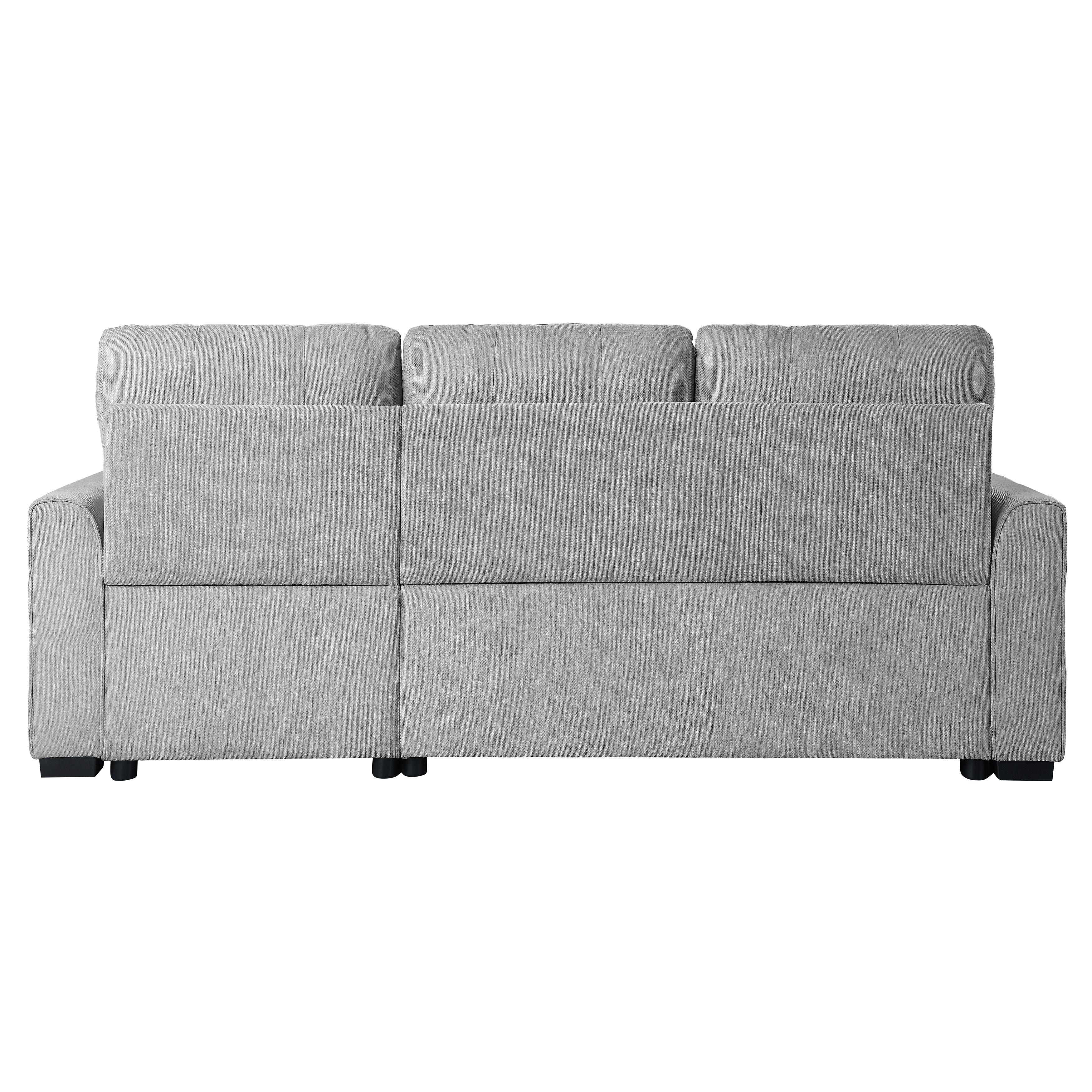 

    
Casual Light Gray Solid Wood Reversible 2-Piece Sectional Homelegance 9402GRY*SC Carolina
