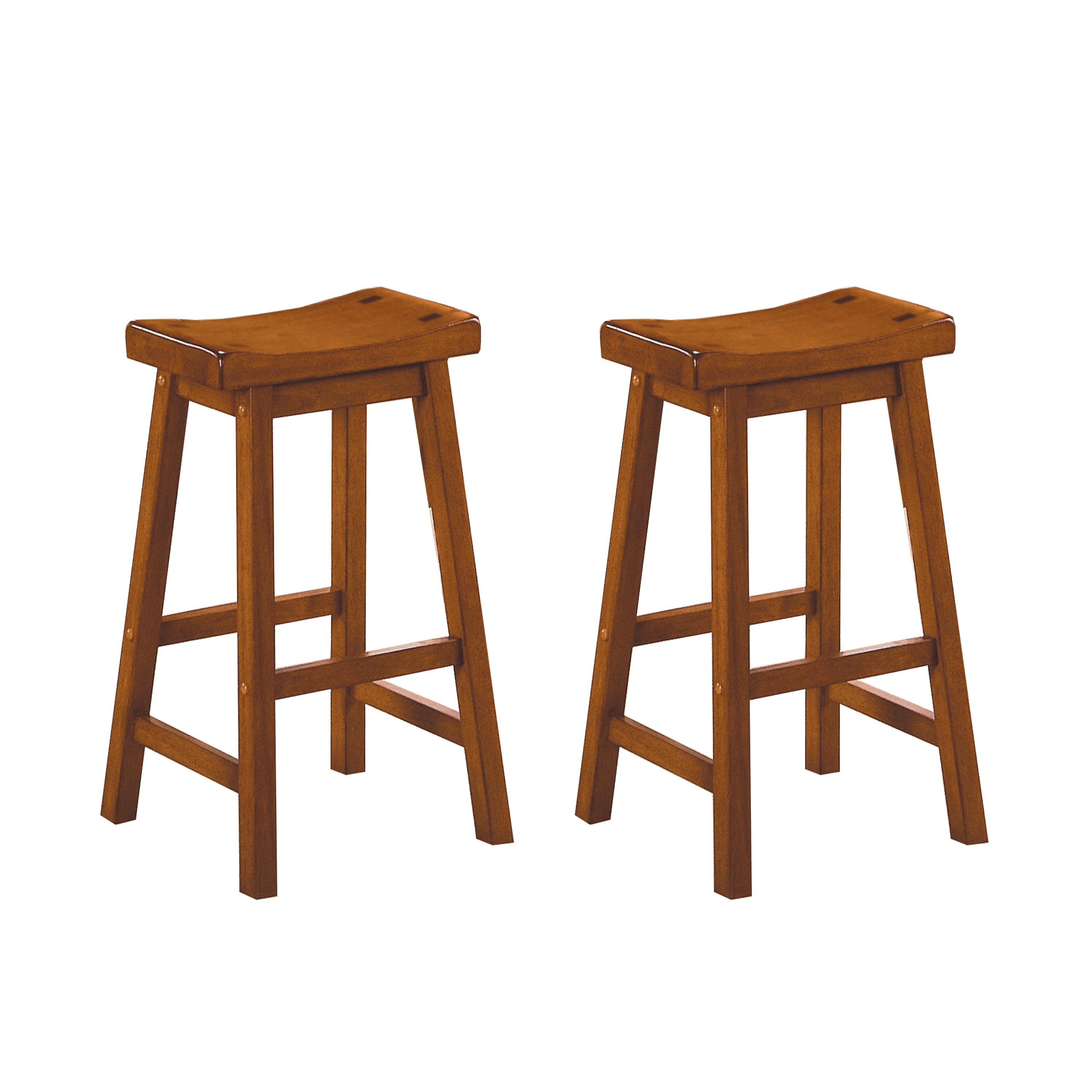 Casual Counter Height Stool 5302A-29 Saddleback 5302A-29 in Oak 
