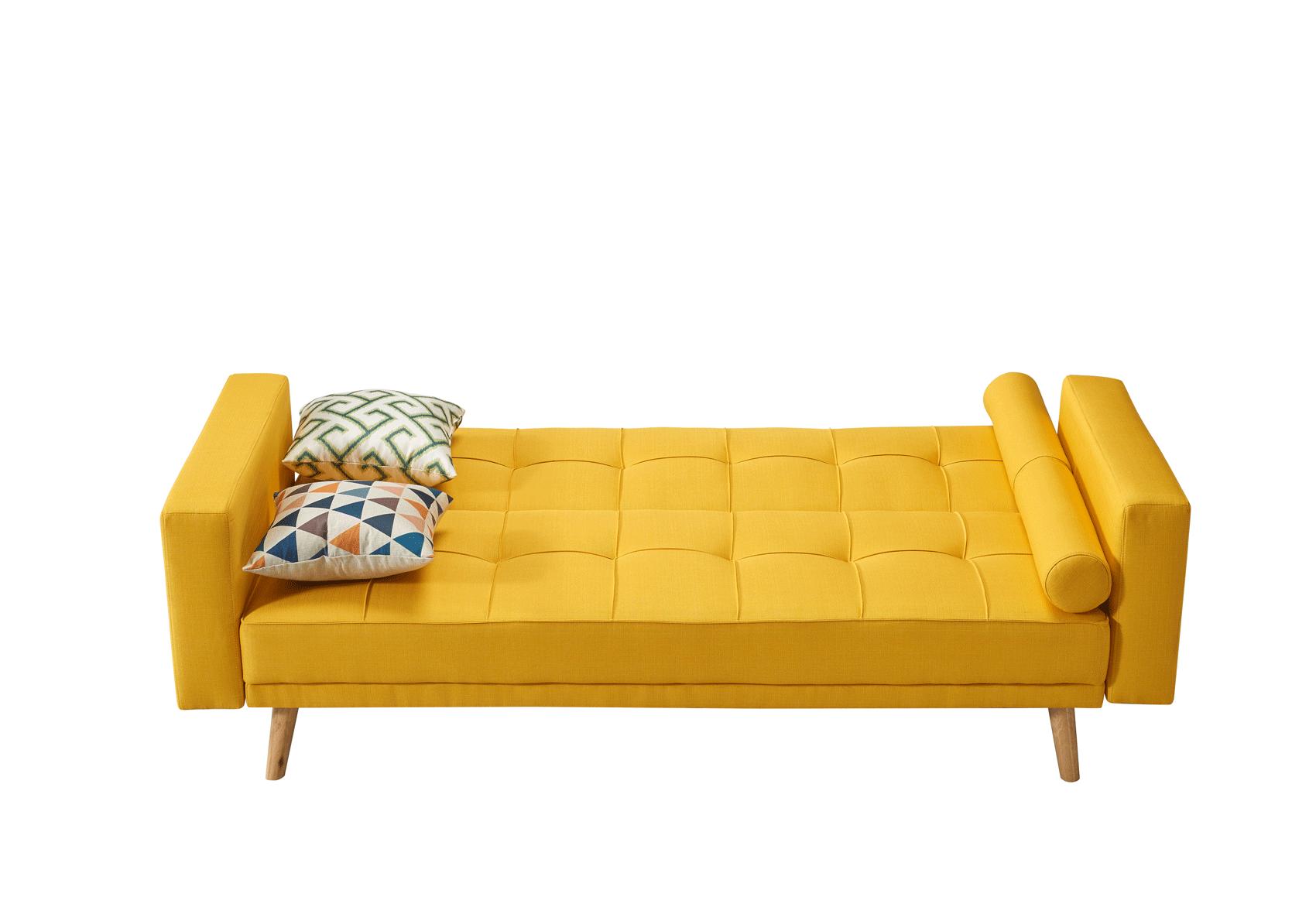 

                    
Luca Home Alex Sofa bed Yellow Fabric Purchase 
