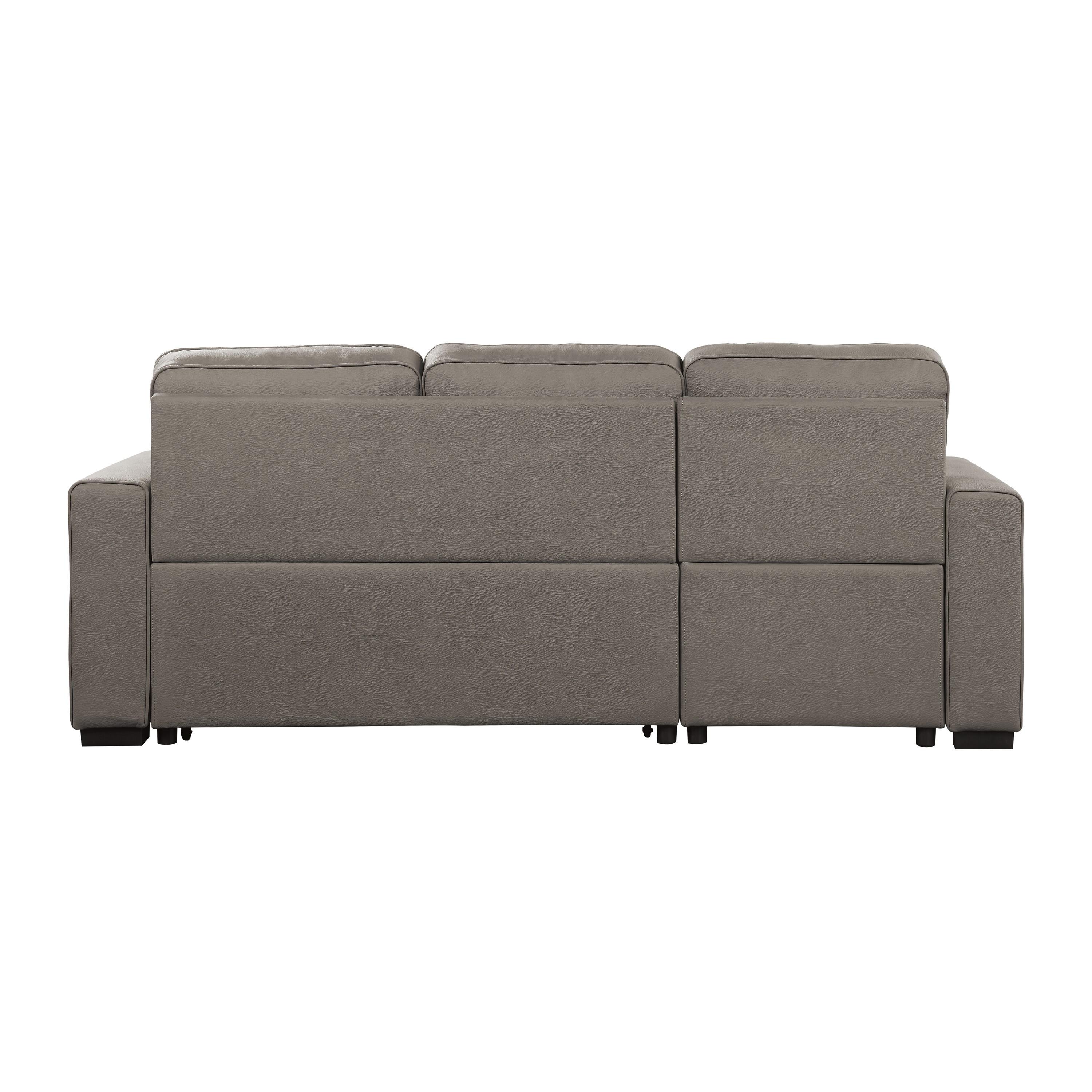 

    
 Order  Casual Taupe Solid Wood Reversible 2-Piece Sectional Homelegance 9569NFTP*SC Magnus

