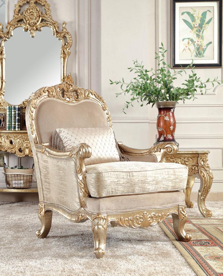 

                    
Homey Design Furniture HD-8925 Sofa Set Gold Finish/Silver/Champagne Fabric Purchase 
