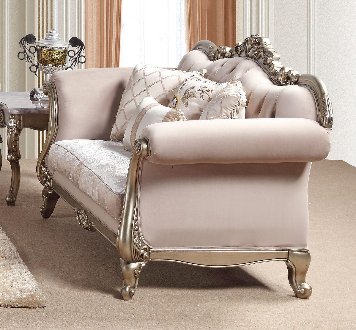 

        
Cosmos Furniture Ariana Sofa and Loveseat Set Champagne Fabric 810053742396
