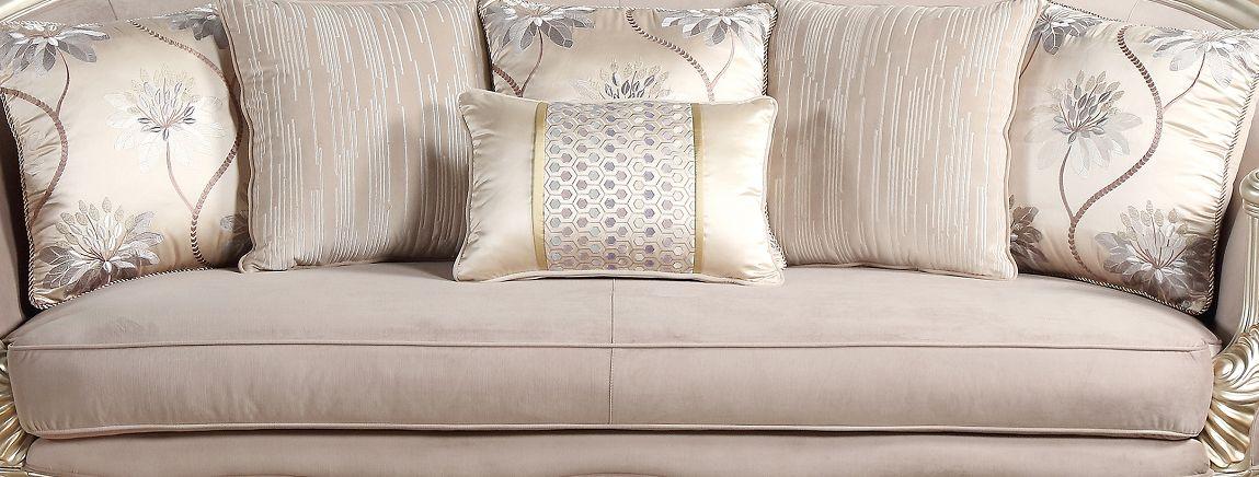 

        
Cosmos Furniture Elanor Sofa and Loveseat Set Champagne Fabric 810053742495
