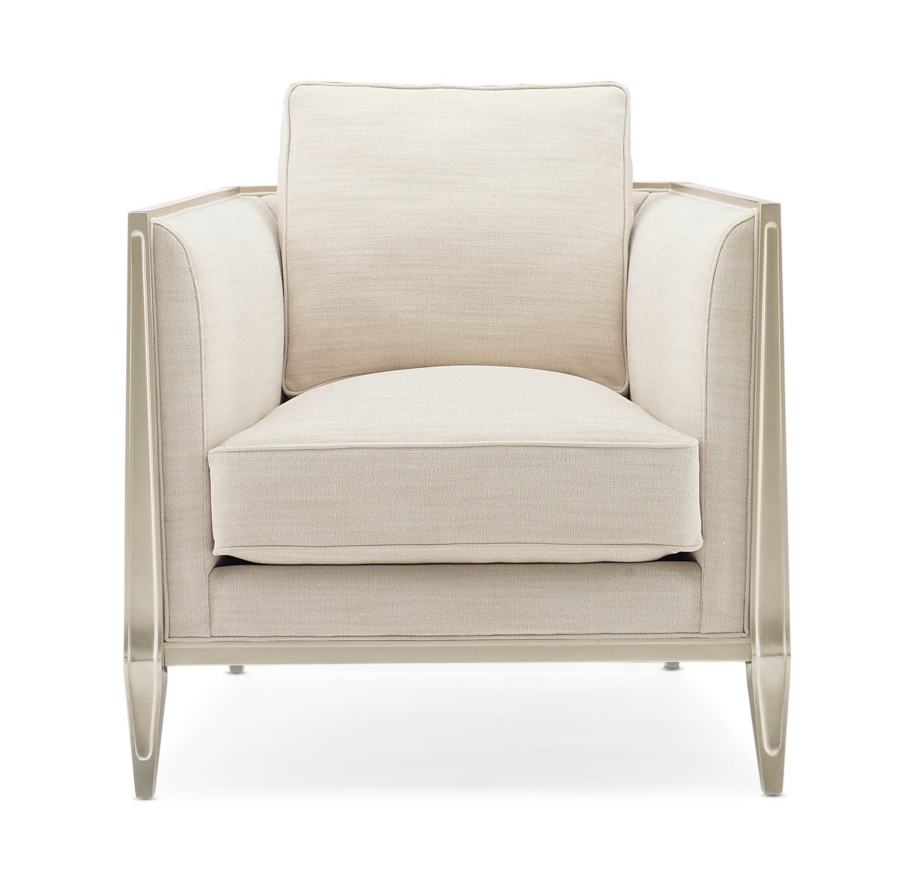 

    
Champagne Gold Metal Fretwork & Wood Accent Chair JUST DUET by Caracole
