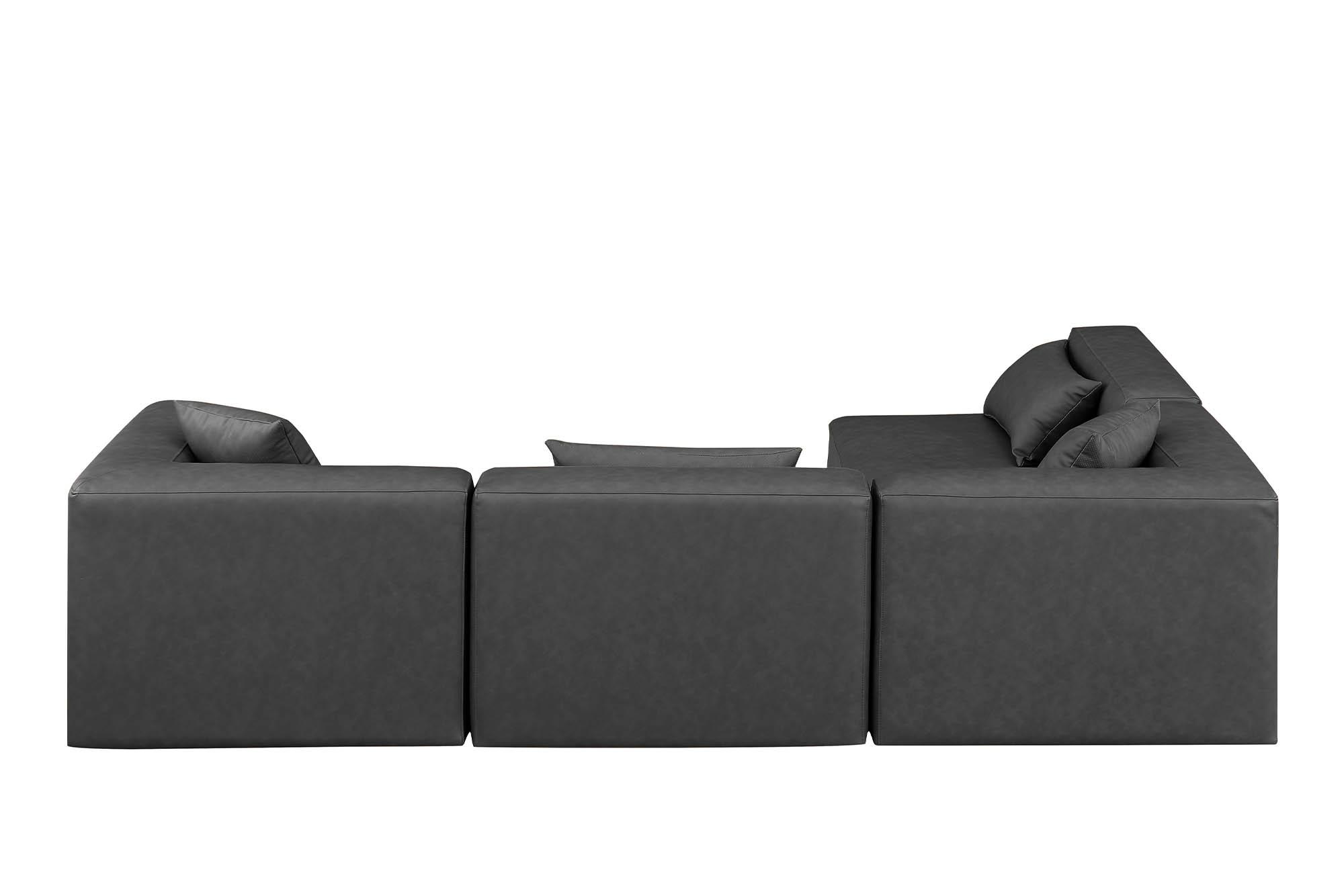 

    
668Grey-Sec4B Meridian Furniture Modular Sectional Sofa
