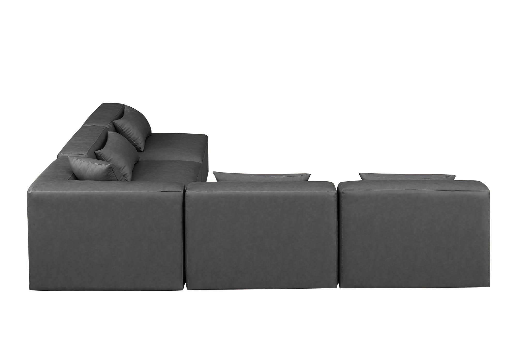 

    
668Grey-Sec5B Meridian Furniture Modular Sectional Sofa
