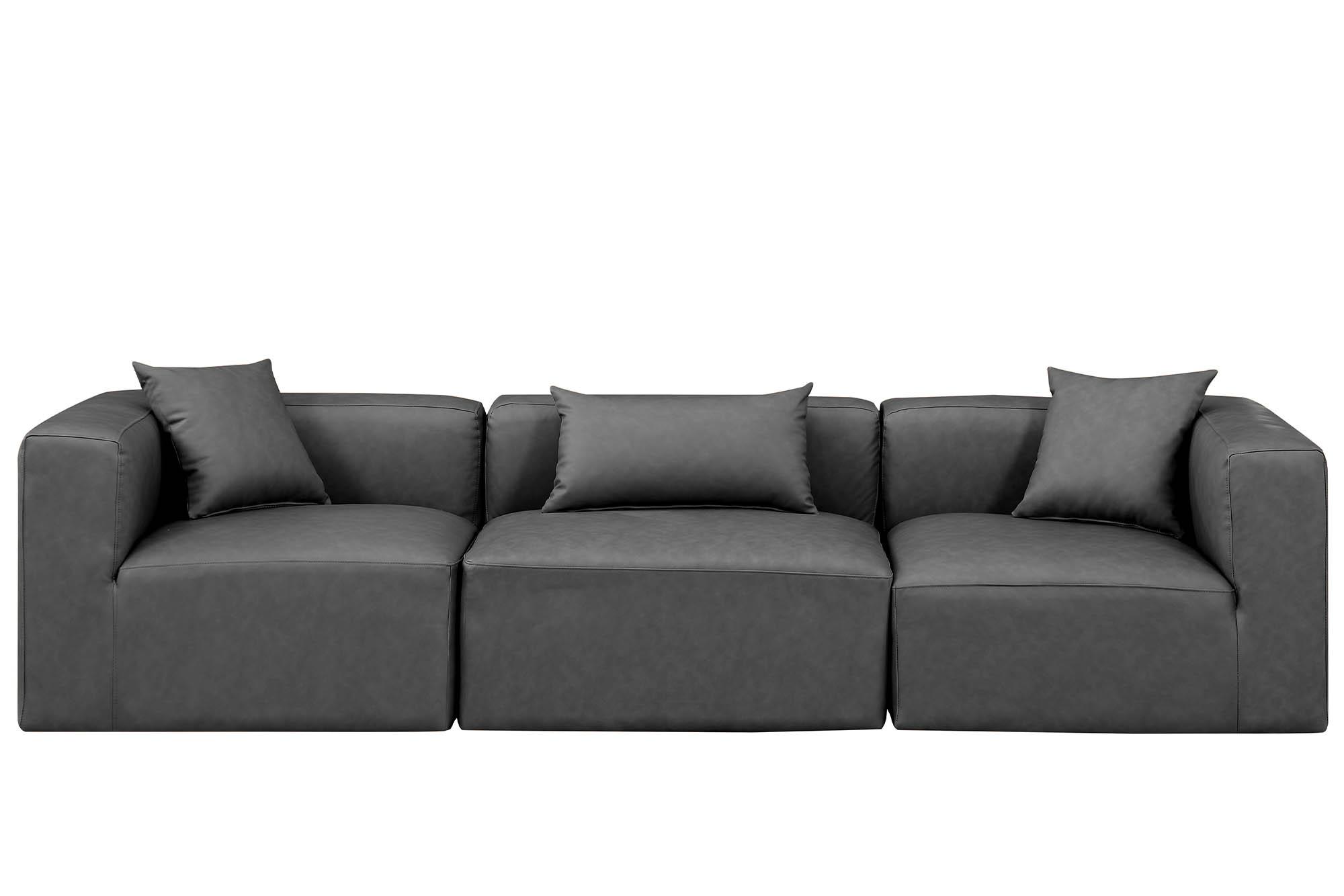 

        
Meridian Furniture CUBE 668Grey-S108B Modular Sofa Gray Faux Leather 094308318417

