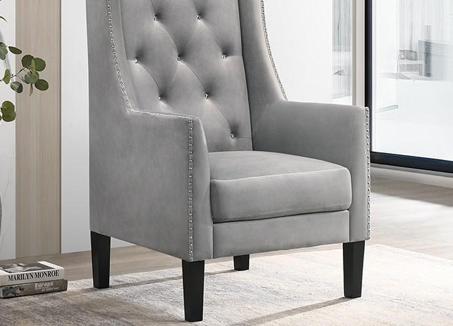 

    
Cosmos Furniture Hollywood Arm Chairs Charcoal 3037CHAHOL
