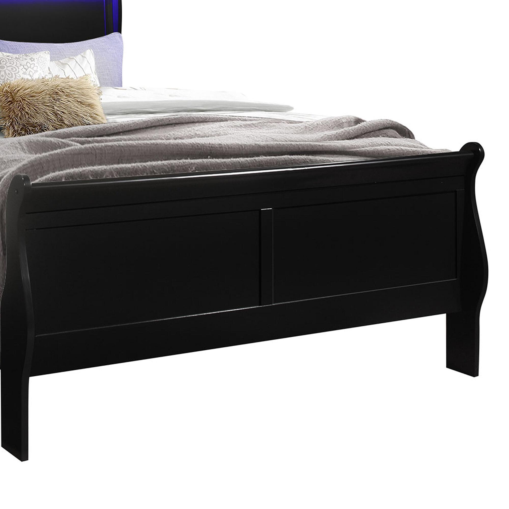

    
CHARLIE-BLACK-KB-Set-3 Global Furniture USA Platform Bedroom Set
