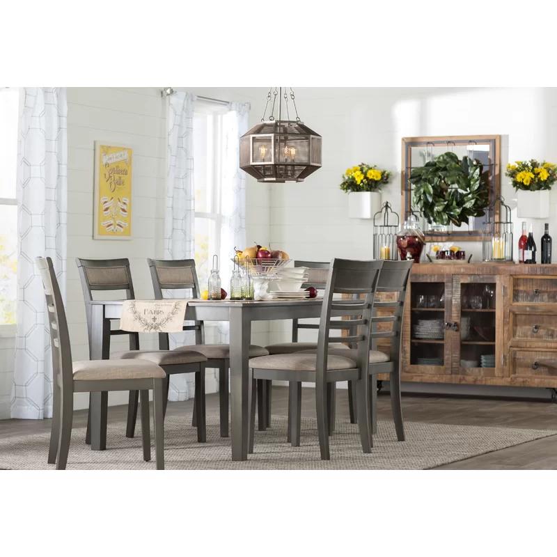 

                    
McFerran Furniture D5051 Dining Room Set Linen/Gray Linen Purchase 
