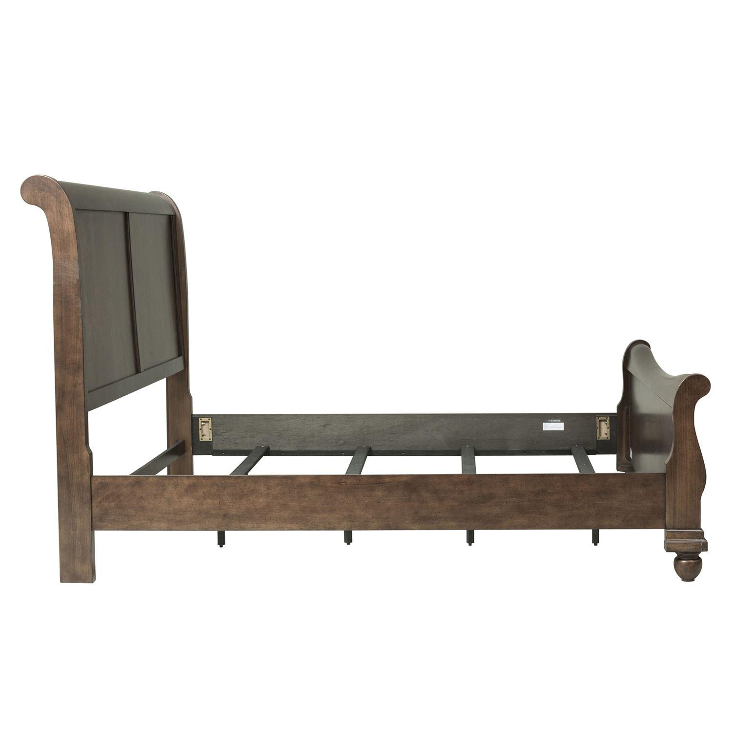 

    
Liberty Furniture Rustic Traditions  (589-BR) Sleigh Bed Sleigh Bed Brown 589-BR-KCS
