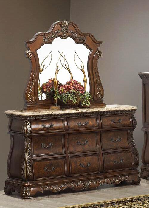 

        
850018103367Cherry Finish Wood King Sleigh Bedroom Set 5Pcs Traditional Cosmos Furniture Cleopatra
