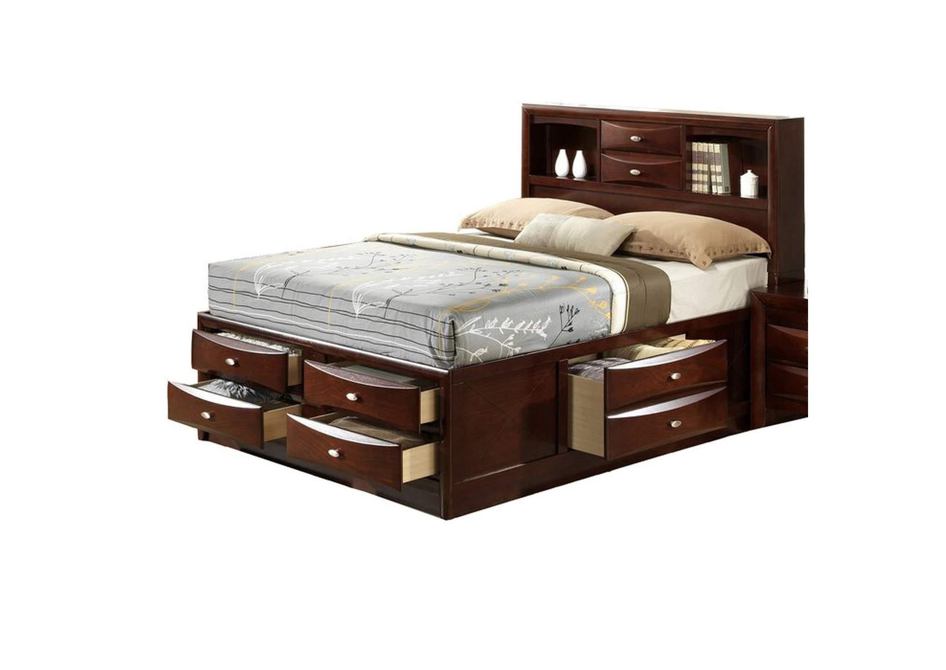 

    
Galaxy Home Furniture EMILY Storage Bed Cherry GHF-808857672506
