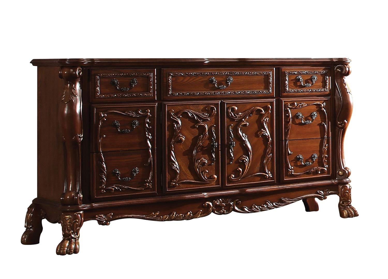 

    
Cherry Oak Dresser / Server Carved Wood 12145 Dresden Acme Classic Victorian

