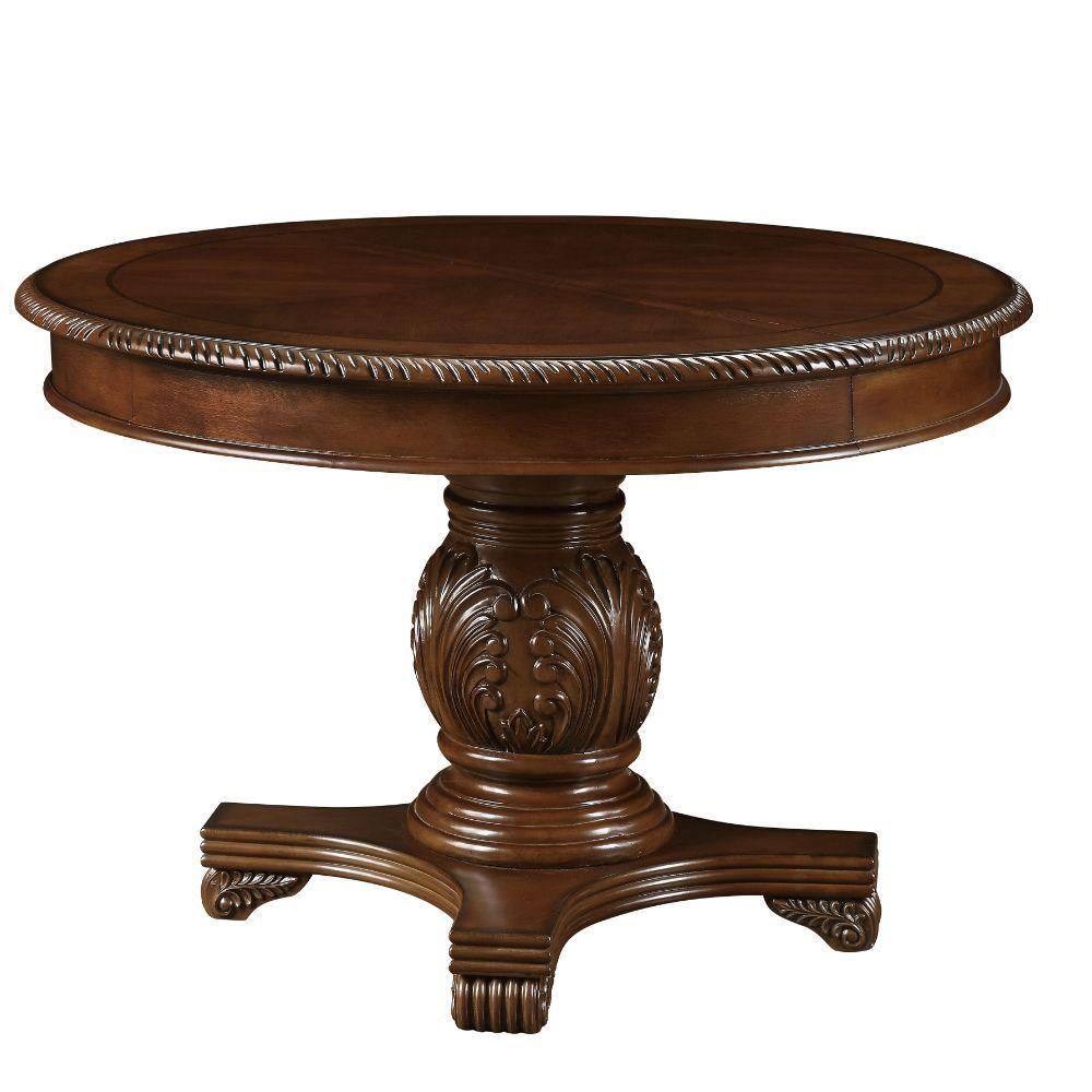 

    
64170 Cherry Round Dining Table Chateau De Ville 64170 Acme Traditional Classic
