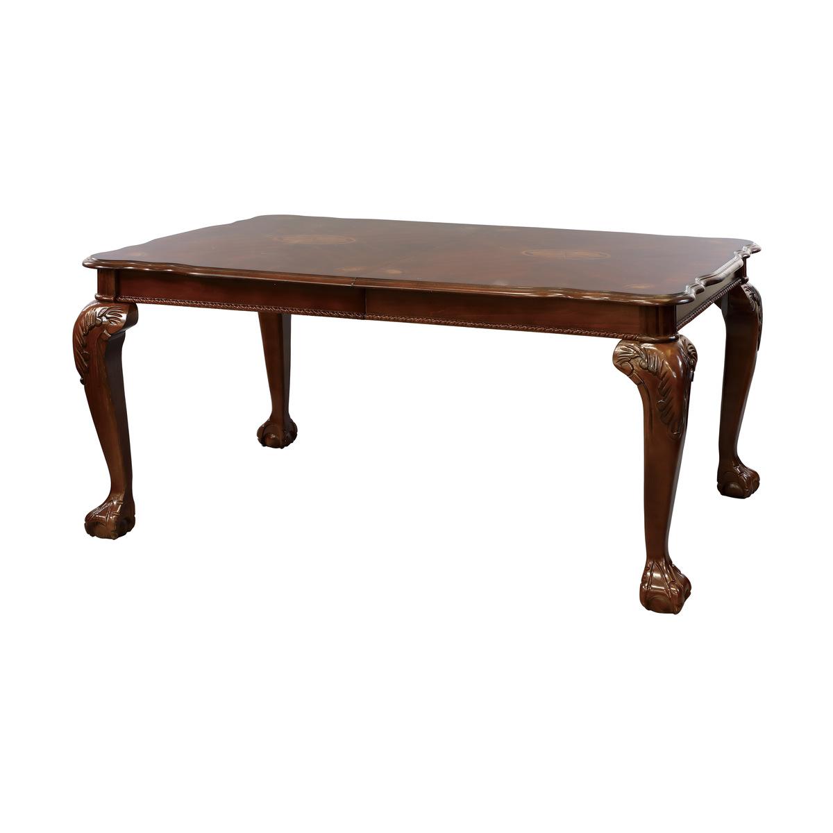 

    
Traditional Dark Cherry Wood Dining Table Homelegance 5055-82 Norwich
