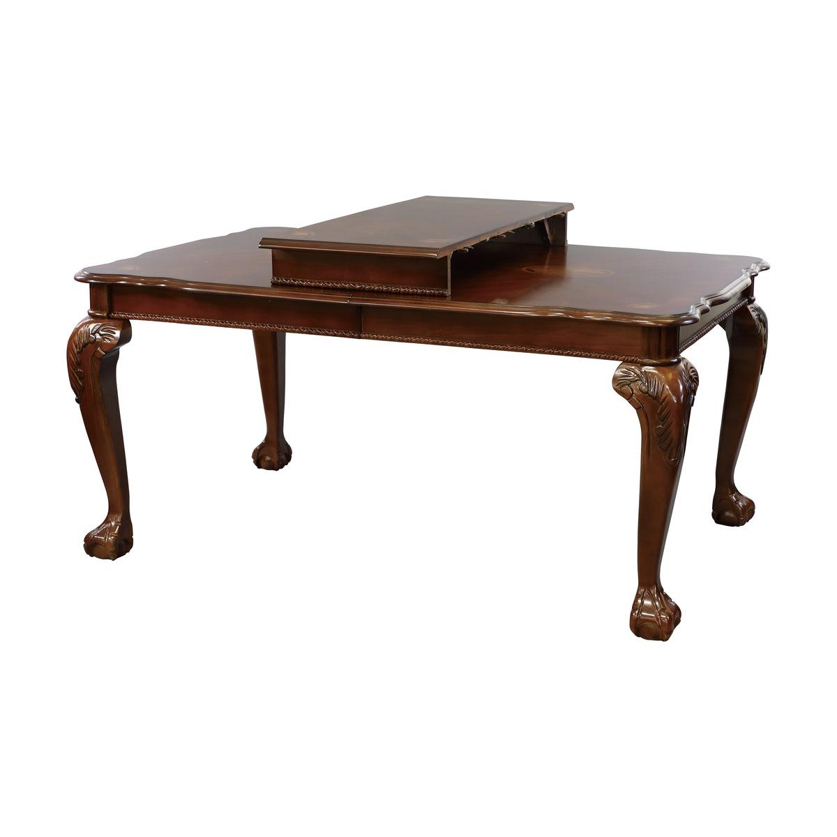 

    
Traditional Dark Cherry Wood Dining Table Homelegance 5055-82 Norwich
