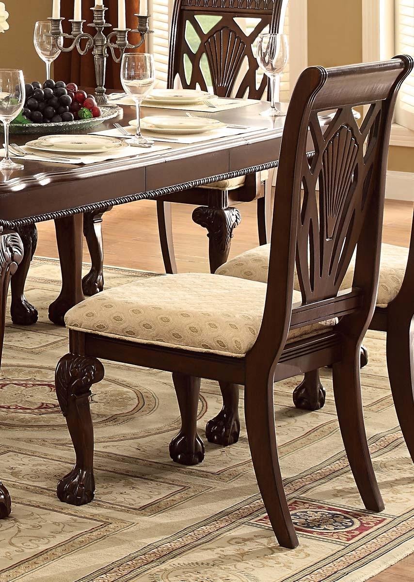 

                    
Homelegance 5055-82*5PC Norwich Dining Room Set Dark Cherry Polyester Purchase 
