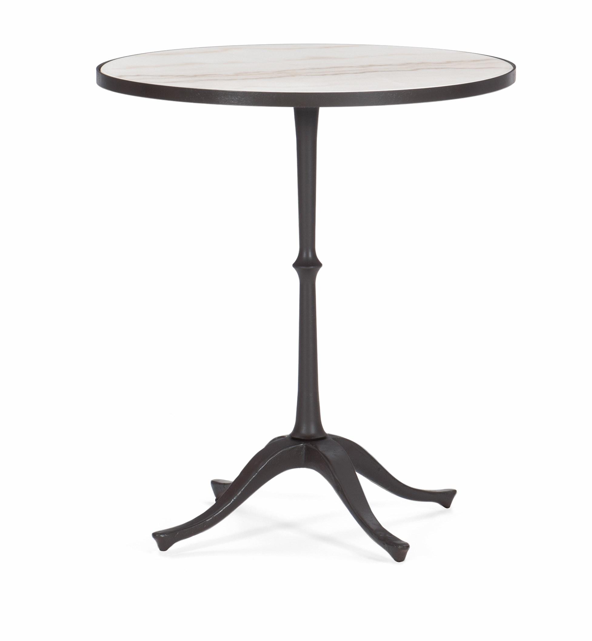 

    
Chocolate Bronze & Castle Grey Stone Top End Table AROUND THE CIRCLE by Caracole
