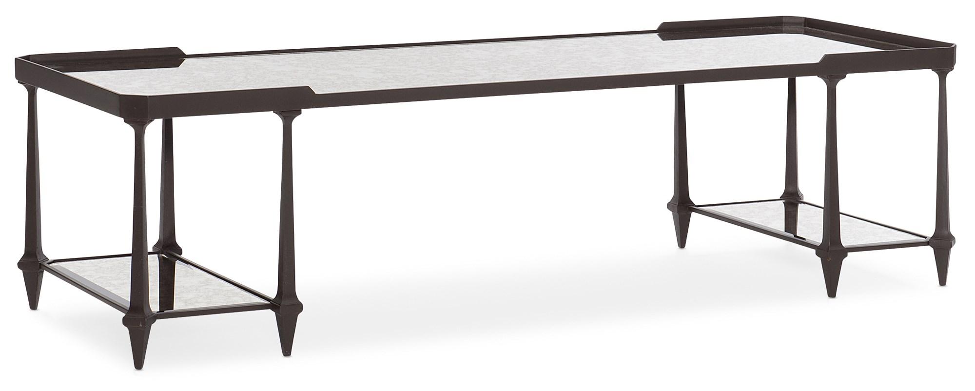 Contemporary Coffee Tables BE ALL CLA-019-407 in Chocolate 